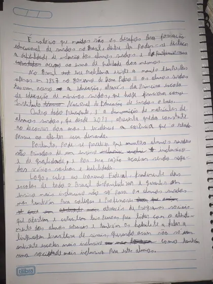 Caligrafia antes da prática